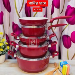 Kiam 9pcs Super Ceramic Cooking Set