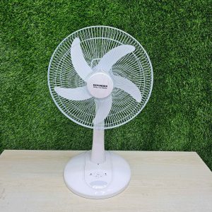 KTH Defender Rechargeable Fan - White