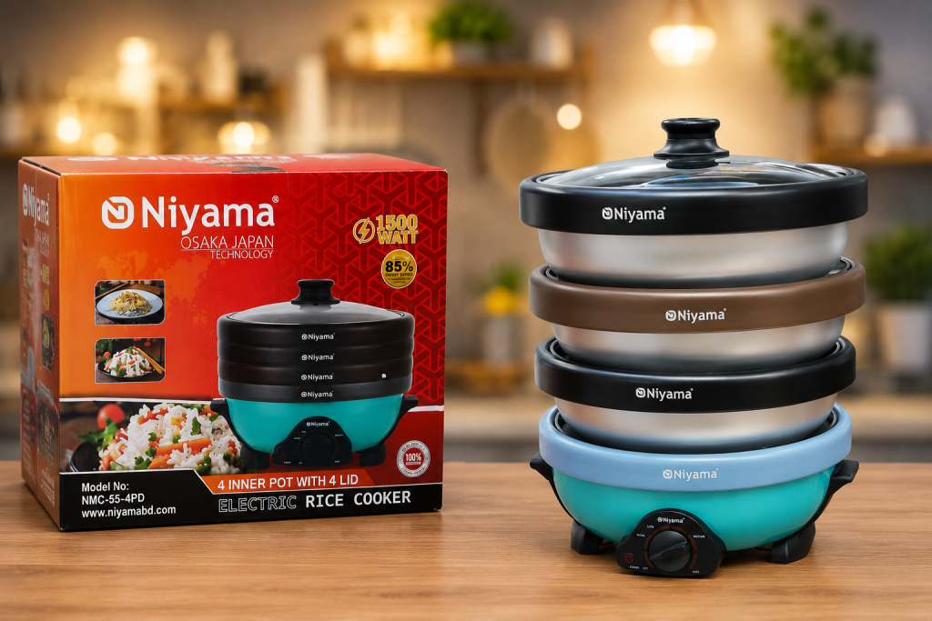 Niyama 4 Pot Electric Multi Cooker